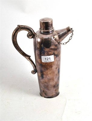 Lot 121 - A Peruvian silver cocktail shaker