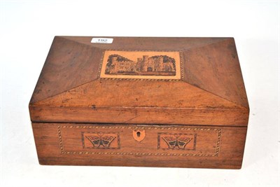 Lot 192 - A Tunbridgeware workbox