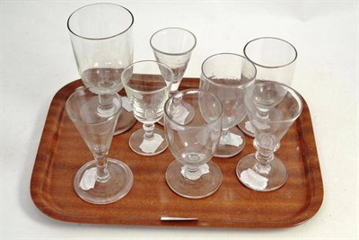 Lot 234 - Eight 19th century glasses