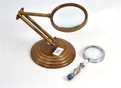 Lot 266 - Two magnifying glasses