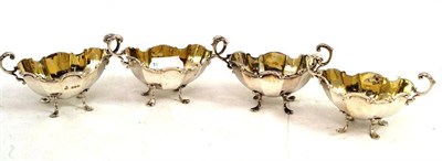 Lot 458 - Four silver salts