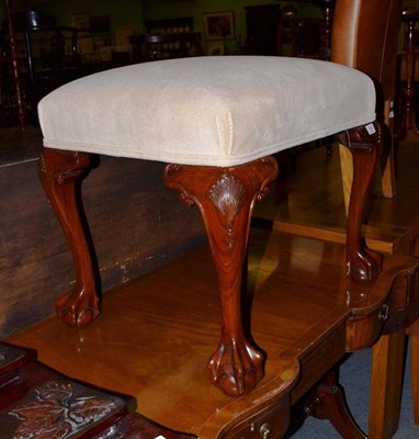 Lot 550 - George III style dressing stool