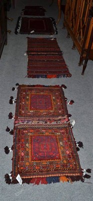 Lot 595 - Afghan khorgeen, Afghan Turkestan, the field with an elephant foot gul enclosed by s motif borders