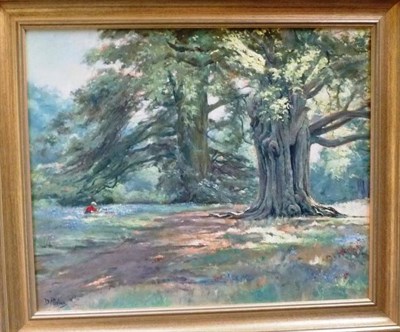 Lot 1048 - David Wren (Contemporary)  ";Clumber Park "; signed, oil on canvas, together with two Patrick...