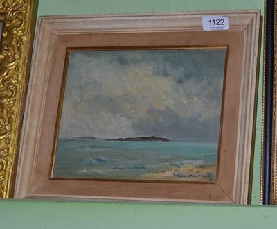 Lot 1122 - Ronald Crampton, Farne Island, oil