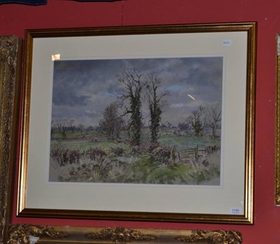 Lot 1145 - Angus Rands, pastel, ";High Ellington"