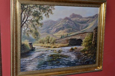 Lot 1161 - Oil painting by Paul Heaton, landscape