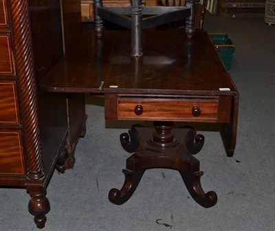 Lot 1245 - Victorian mahogany Pembroke table