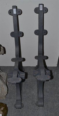 Lot 1309 - Pair of GNR seat supports