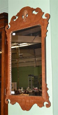 Lot 671A - A Chippendale style wall mirror