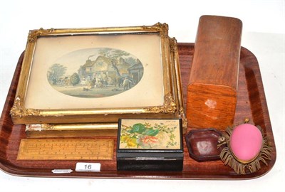 Lot 16 - A pair of Le Blond ovals and a quantity of sundry items