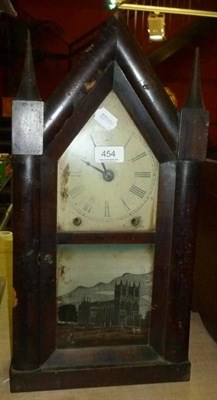 Lot 454 - Victorian mantel clock