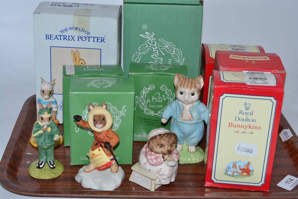 Lot 114 - Assorted Bunnykins, Doulton and Beswick storybook figures