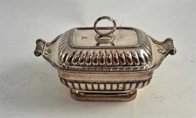 Lot 220 - Sheffield plate tureen, Cinnamon Hill Jamaica family