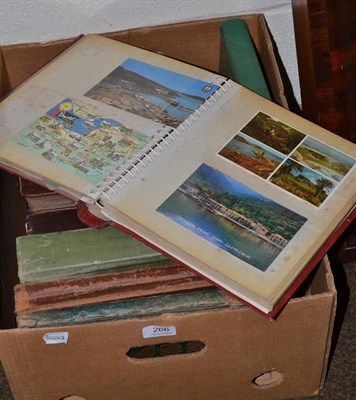 Lot 266 - Nine assorted albums of postcards and photographs