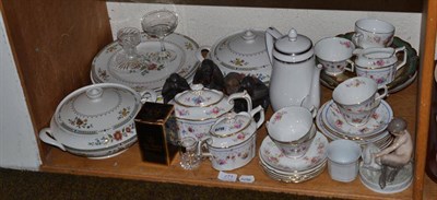 Lot 271 - Royal Crown Derby tea service and assorted pottery, etc