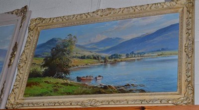 Lot 426 - W. McGregor, 20th/21st century, 'View of Loch Carron'