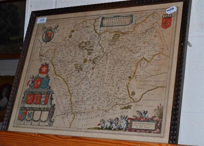 Lot 428 - An 18th century map of Leicestershire