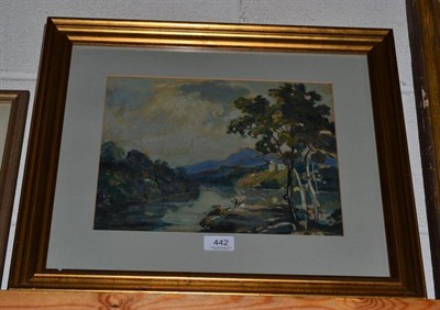 Lot 442 - Joseph Alfred Terry RBA (1872-1939) ";The Old School";, signed and inscribed verso, oil on...