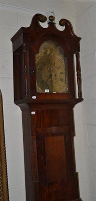 Lot 474 - Mahogany longcase clock, the brass dial inscribed Richmond, York