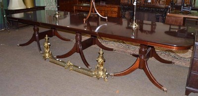 Lot 537 - Three section boardroom table