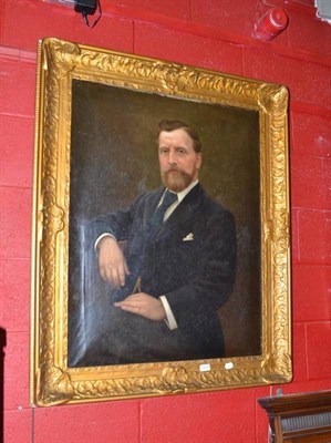 Lot 627 - Oil on canvas Sir Hugh Bell, Lord Mayor of Middlesbrough, East Rampton Hall