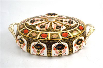 Lot 1 - Royal Crown Derby Imari 1128 tureen