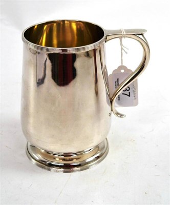 Lot 137 - A silver mug, Birmingham 1922, William Ward Bros.