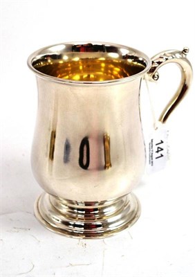 Lot 141 - A silver mug, Birmingham, 1932, Barker Bros. Ltd