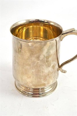 Lot 142 - Silver tankard, Sheffield 1976, by Cooper Brothers & Sons