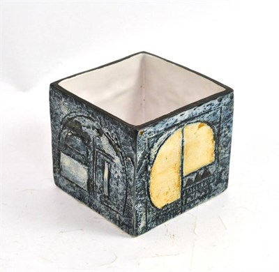 Lot 154 - Troika square vase