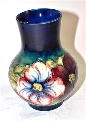 Lot 155 - A Moorcroft clematis vase