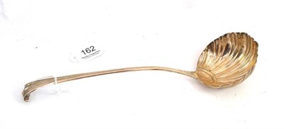 Lot 162 - Georgian soup ladle