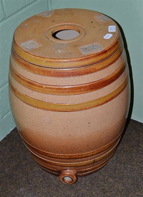 Lot 213 - Doulton stoneware barrel