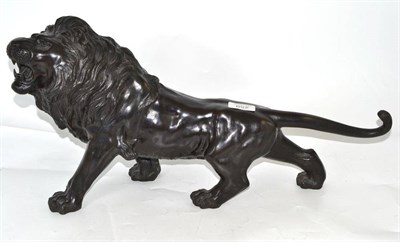 Lot 259 - A Japanese lion