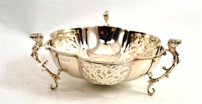 Lot 338 - A silver footed dish, Chester 1908, Jay, Richard Attenbrough & Co Ltd