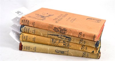 Lot 349 - Four A A Milne Winnie the Pooh books