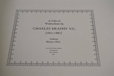 Lot 470 - Murray-Oliver (Anthony), a Folio of watercolours by Charles Heaphy V.C., 1981, Avon Fine...