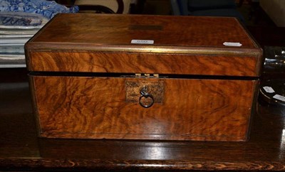 Lot 550 - Writing box