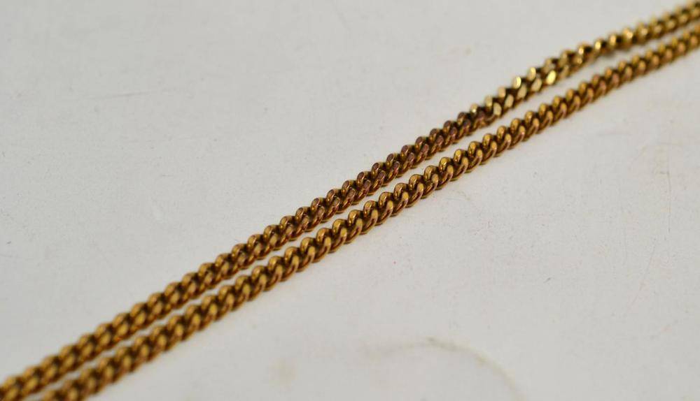 Lot 101 - A 9ct gold chain