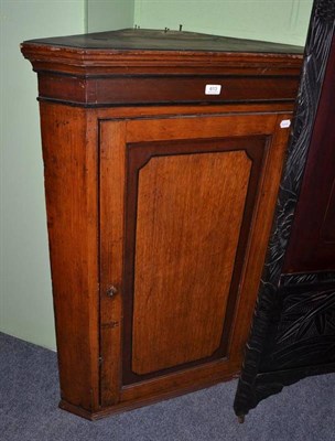 Lot 613 - Pine corner cupboard