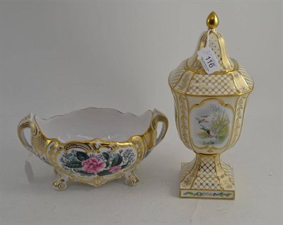 Lot 116 - Royal Worcester 200th Anniversary Collection Limited Edition Angusta Vase and certificate...
