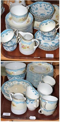 Lot 141 - A Noritake tea set, a Victorian tea set and a Rosenthal vase