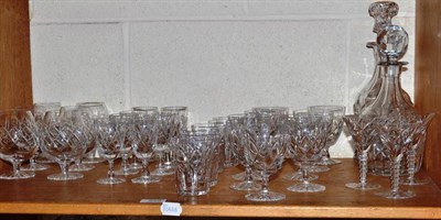 Lot 225 - A suite of Webb Crystal glasses