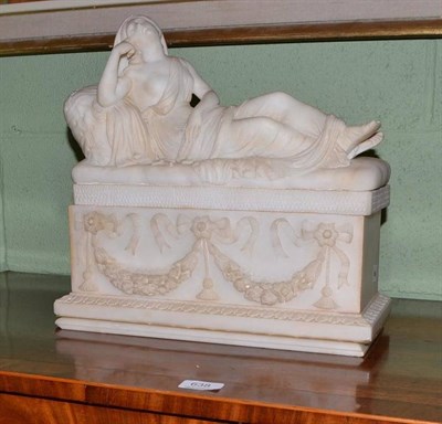 Lot 459 - Alabaster model of Juliet