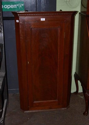 Lot 523 - A late 19th century corner cabinet