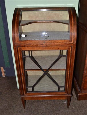 Lot 627 - Edwardian glazed cabinet