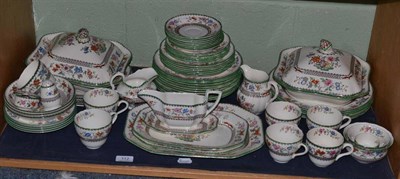 Lot 112 - A Copeland Spode Chinese Rose dinner service