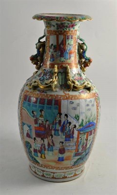 Lot 161 - A Canton vase (a.f.)