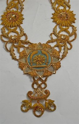 Lot 374 - An Indian 'gold braid', possibly Mysore or Hyderabad